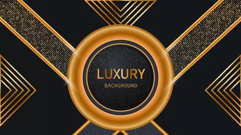 Dark abstract background with black overlap layers. Realistic texture with light Stock Illustration