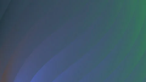 Dark abstract background with blue and green gradient waves Stock Footage 322990614