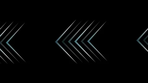 Dark abstract background chevron arrows pointing left animation, minimalist.. Stock Footage 329937461