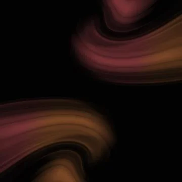 Dark Abstract Background with Copper and Rose Gold Waves イラスト素材