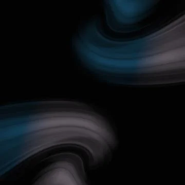 Dark Abstract Background with Deep Blue and Silver Waves Stock Illustration