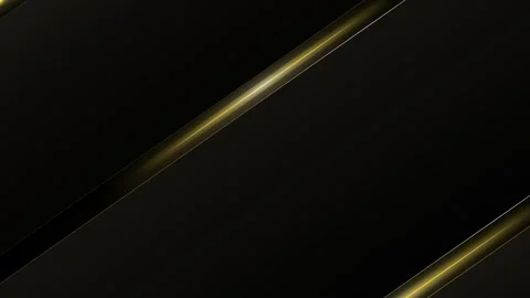 Dark abstract background with diagonal golden lines and subtle light effect.. 動画素材 336364976