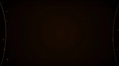 Dark abstract background with elegant flowing liquid gold Видео 335923898