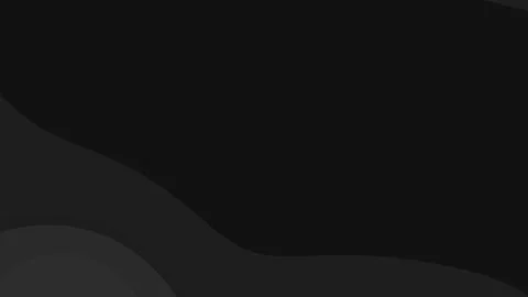 Dark abstract background featuring layered curved shapes in black gray tones  Ilustración de archivo