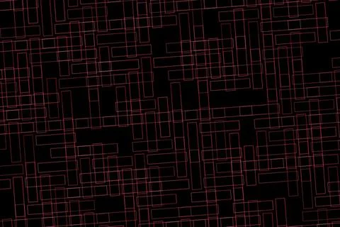 Dark abstract background with geometric lines and shapes Stock Illustration