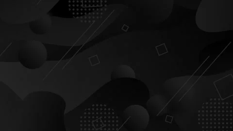 Dark abstract background with geometric shapes and gradient colors Stock Footage 306136268