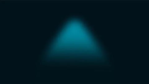 Dark abstract background with glowing blue triangle light for modern digita.. Stock Illustration