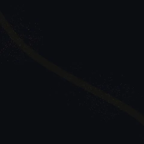 Dark Abstract Background with Glowing Particles and Diagonal Line Stock Footage 347264770