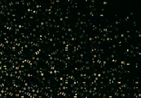 Dark abstract background with golden split glitter Stockillustratie