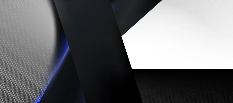Dark abstract background, hex texture. White, black stripes composition. Stock Illustration