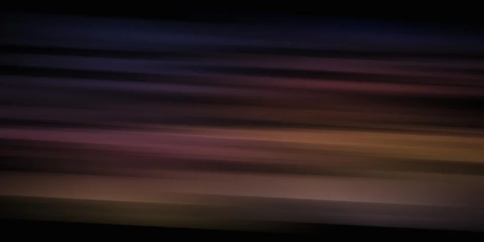 Dark abstract background with horizontal blurred bronze and purple speed lines Stock Illustration