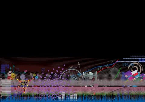 Dark abstract background Stock Illustration