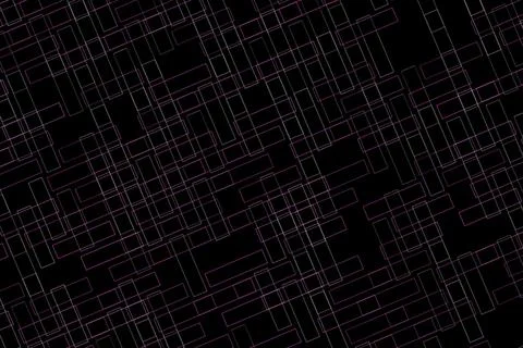 Dark abstract background with lines and geometric shapes Stock Illustration