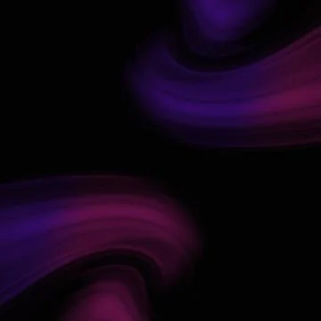 Dark Abstract Background with Neon Purple and Magenta Waves Stock Illustration