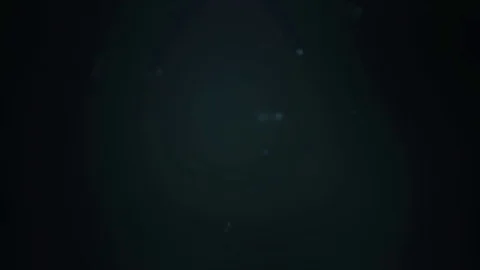 Dark abstract background with particles. Slow motion random motion of particles Stock Footage 76445868