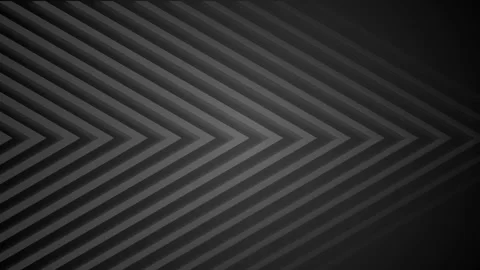 Dark abstract background with repeating chevron arrows formed by layered di.. Stock Footage 329936987