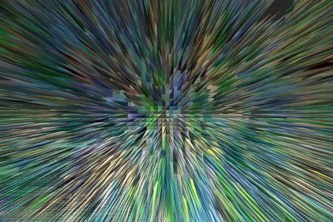 Dark abstract background with sharp thorns Stock Illustration