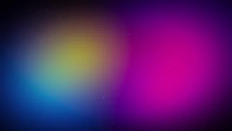 Dark abstract background with smooth color gradients of blue yellow and mag.. 動画素材 336364985