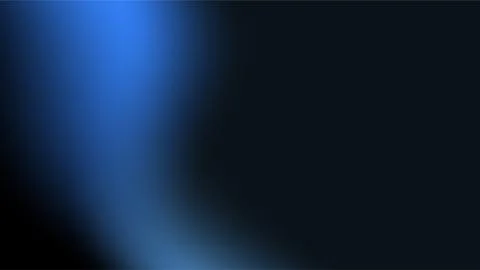 Dark Abstract Background with Soft Blue Light Leak for Modern Digital Proje.. Stock Illustration