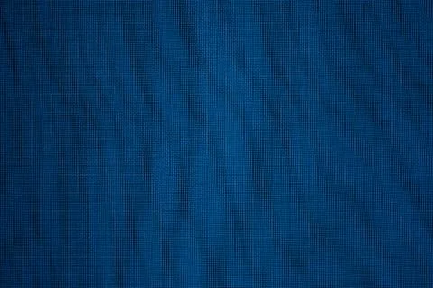 Dark abstract background: unique wavy pattern of overlaying two grids, blurry Stock Photos