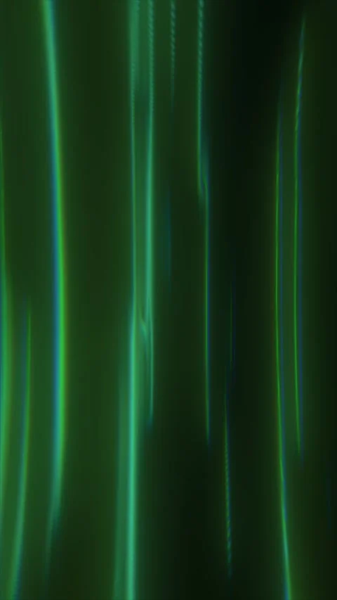 Dark abstract background with vertical green neon light lines, digital ener.. Stock Footage 334036870
