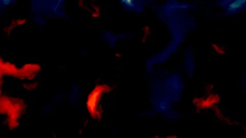 Dark abstract background with vibrant red and blue colors Stock Footage 338225738