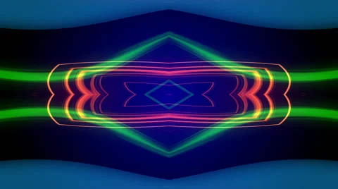 Dark abstract background, wave light, loop Stock Footage 55642309