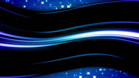 Dark abstract background, wave light, loop Stock Footage 55642588