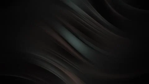 Dark abstract background with wavy lines and subtle color gradient Stockillustratie