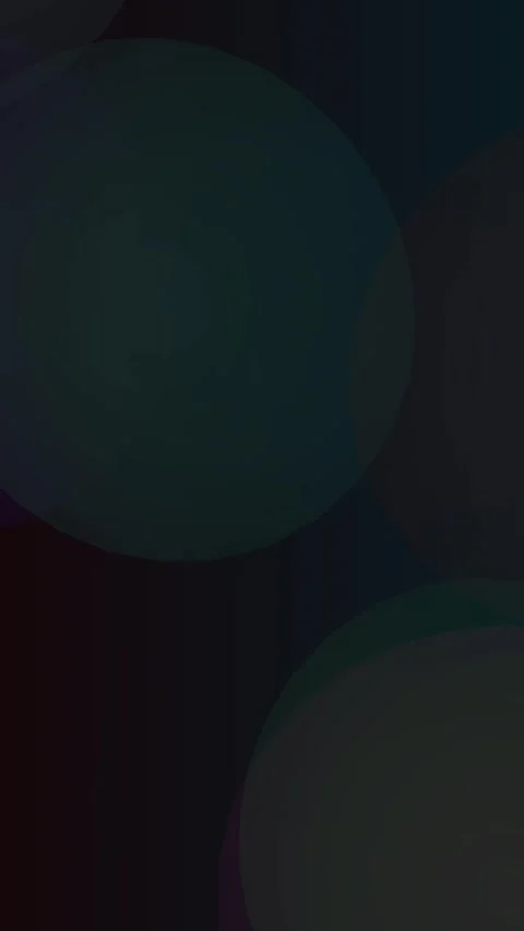 Dark Abstract Bokeh Background with Soft Floating Circles Stock Footage 337094580