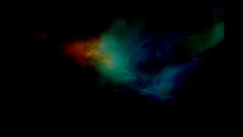 Dark Abstract Cosmos Stock Footage 245371479