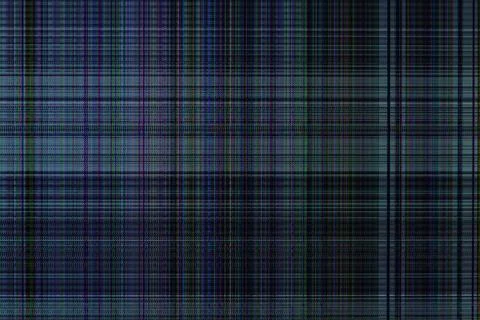 Dark abstract digital background: damaged screen matrix with interference of  Stock Photos