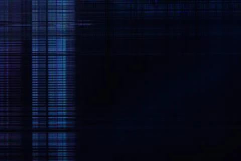 Dark abstract digital background: damaged screen matrix with interference of  Stock Photos