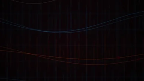 Dark abstract digital technology background with moving subtle red lines an.. Stock Footage 346359526