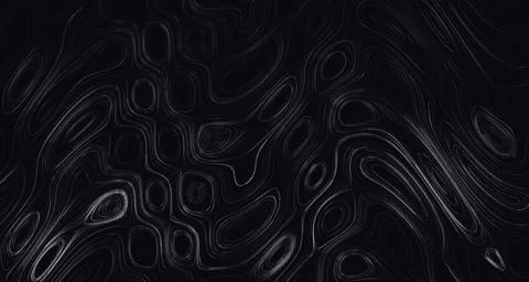 Dark abstract flowing lines Stockillustratie