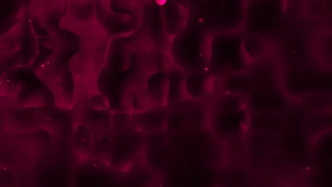 Dark Abstract Fluid Texture with Deep Red and Magenta Glow Stock Footage 285714140