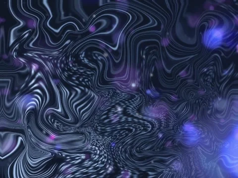 Dark Abstract Fluid Waves Video Stock Footage 305638304