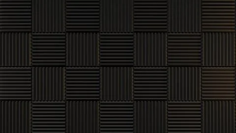 Dark Abstract geometric background 3D illustration イラスト素材