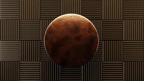 Dark Abstract geometric background 3D illustration イラスト素材