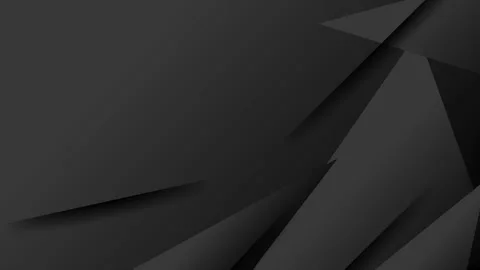 Dark abstract geometric background with black and gray elements Stock Footage 310223440