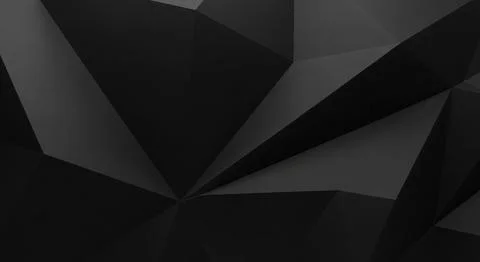 Dark abstract geometric background with sharp angular shapes and modern min.. Stock Illustration