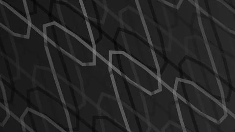 Dark Abstract Geometric Gray Line Pattern Stock Illustration