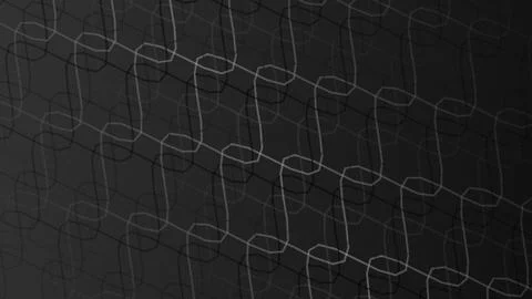 Dark abstract geometric line pattern background Stock Illustration