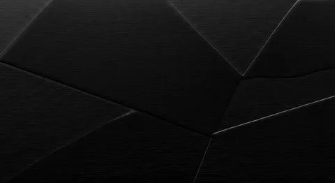 Dark abstract geometric pattern with overlapping black textures and subtle .. Stock Illustration