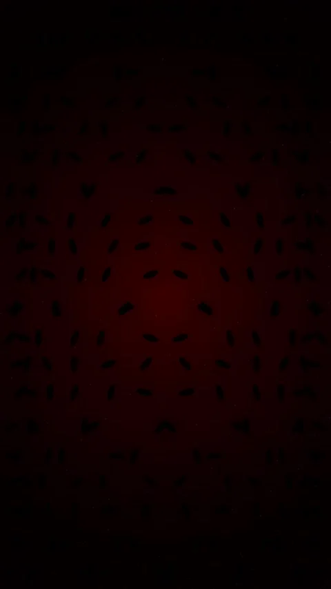 Dark Abstract Geometric Pattern with Subtle Red Glowing Light Effects Stock Footage 346197624