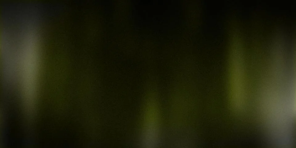 A dark, abstract gradient background with deep shades of green, yellow, and.. Illustrazione stock