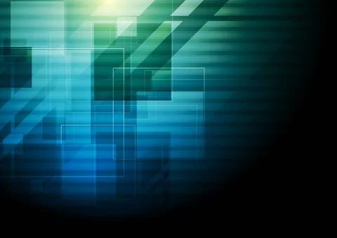 Dark abstract hi-tech design. Vector background eps 10 Dark abstract hi-te... Stockfoto's