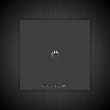 Dark abstract loading progress background Stock Illustration