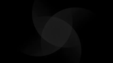 Dark Abstract Minimalist Background with Rotating Geometric Shapes and Subt.. Stock Footage 345310869