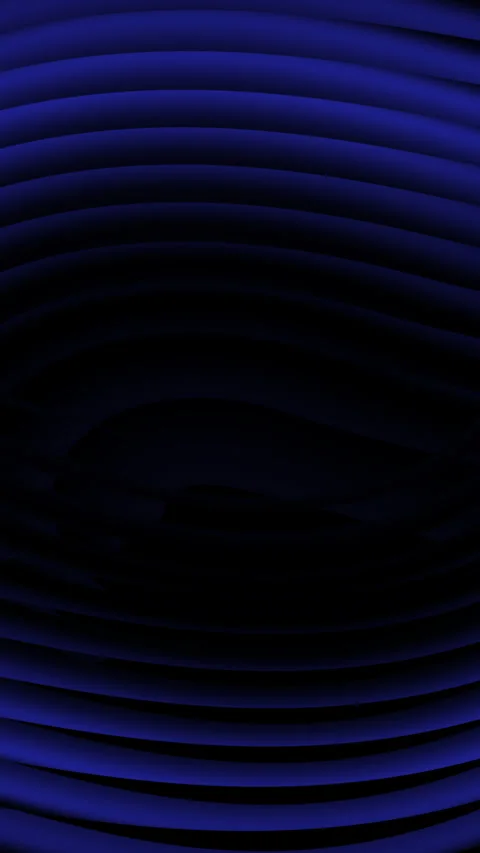 Dark abstract pattern of layered blue curved shapes Stock Footage 317743906